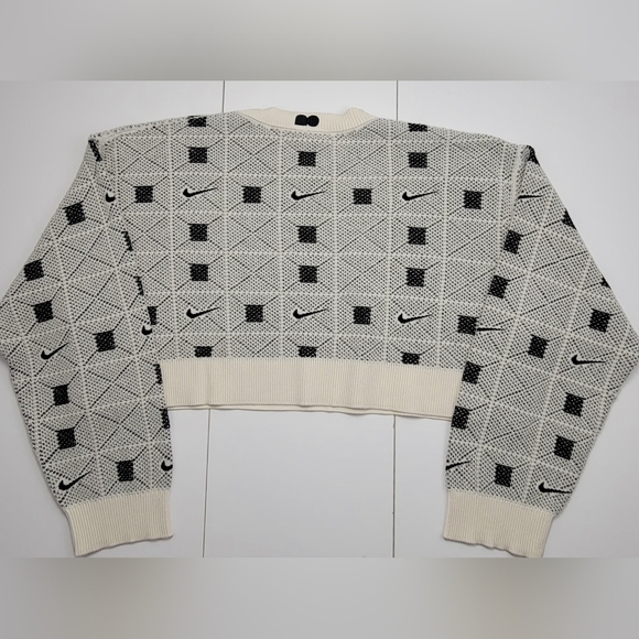 Nike WMNS Osaka Naomi Engineered Knit Sweater Pale Ivory FV7801-110 Sz XL New - Picture 2 of 8